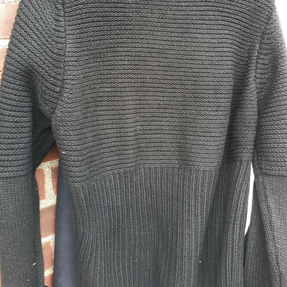 JOAN VASS ELEGANT DRAPE JACKET - Black - Size:XL - Picture 8 of 8